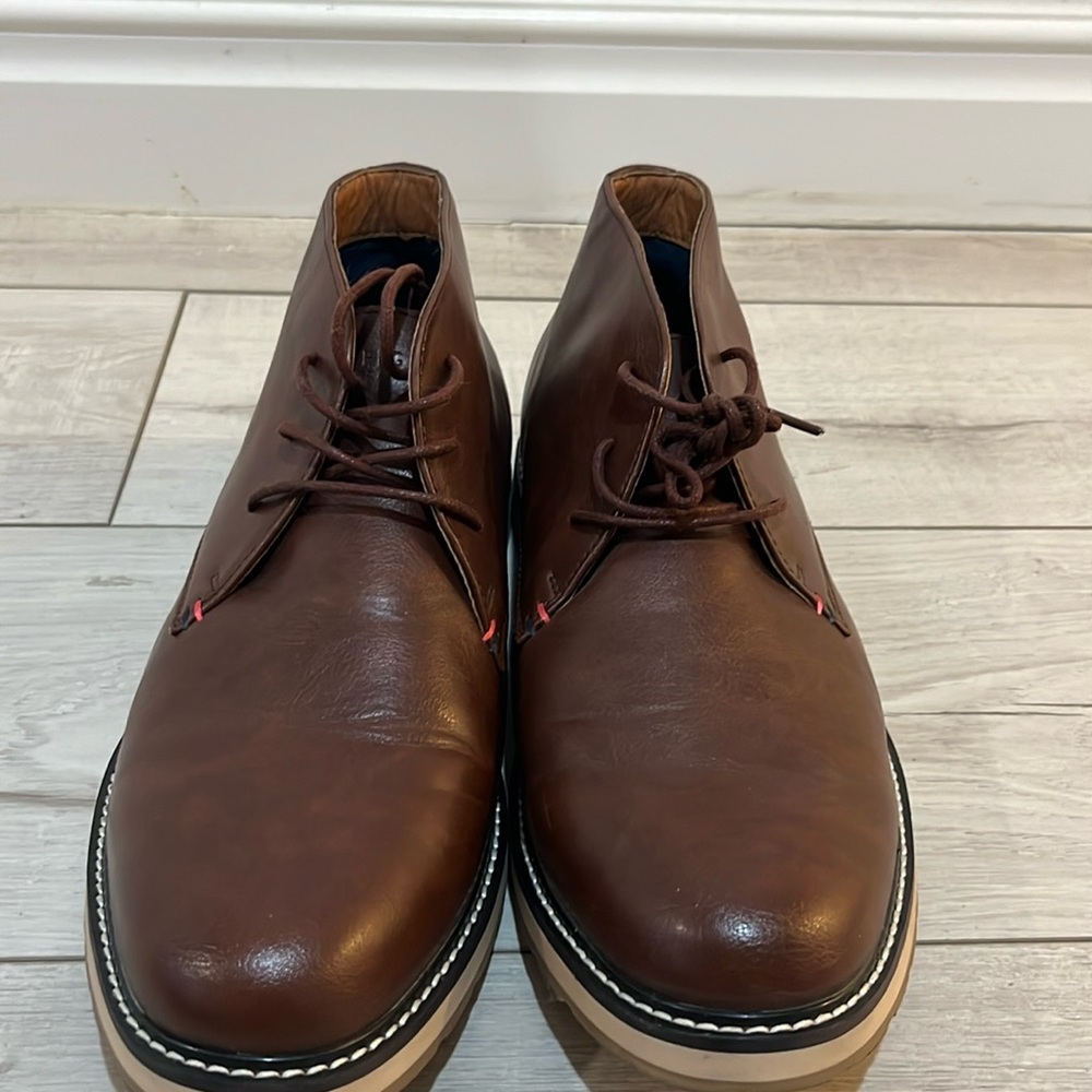 Tommy Hilfiger Men low boot Brown leather US M11
